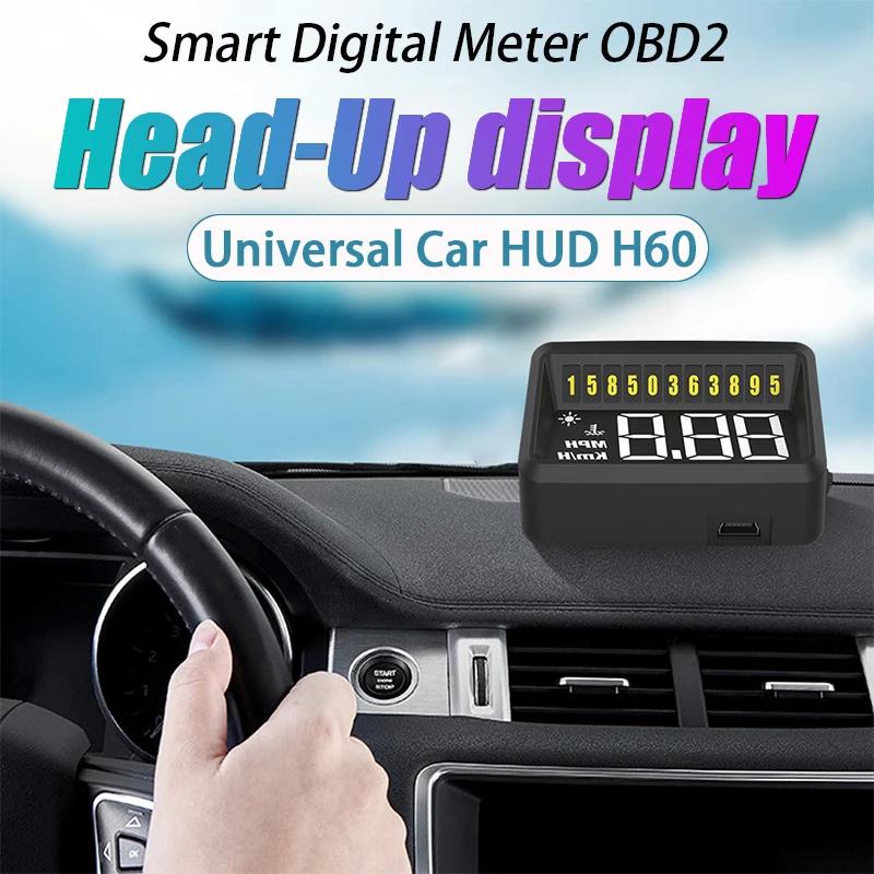H60 ڵ OBD2 Ʈ  ÷, ڵ  HUD  ÷,  ڵ ӵ,   ׼